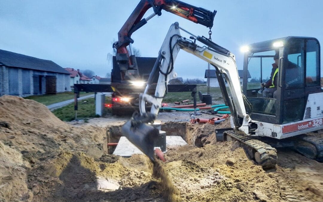 Jak podłączyć szambo do domu?