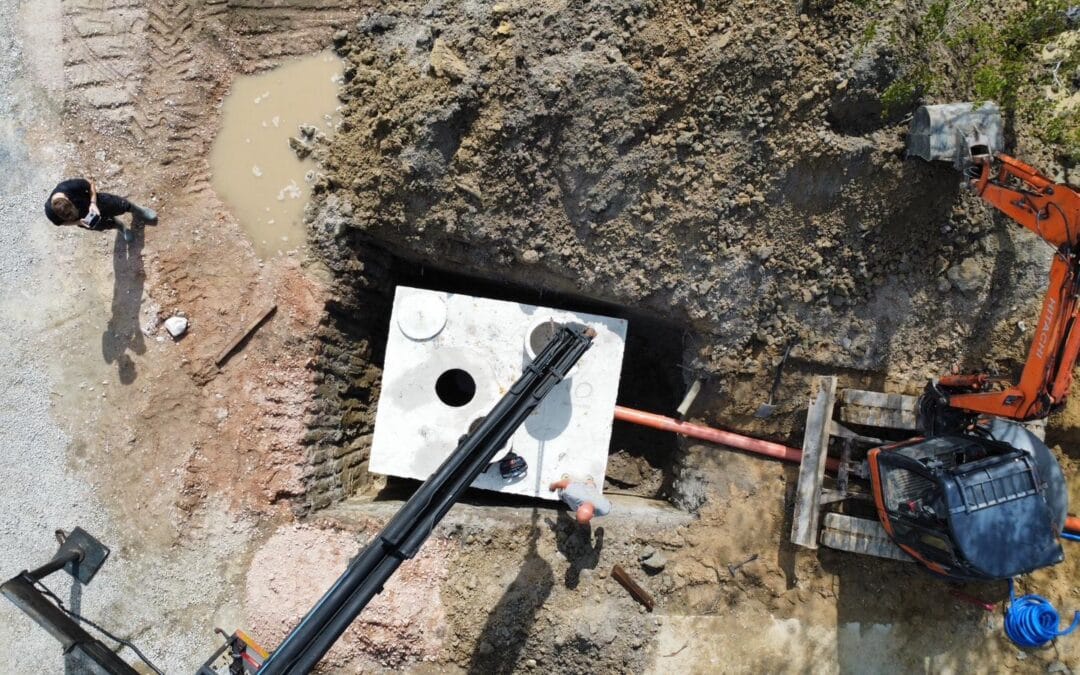 Jak głęboko zakopać szambo betonowe